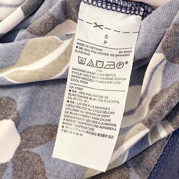 Banana Republic Factory Faux Wrap Knot Floral Dress NWT - Small - Picture 7 of 10